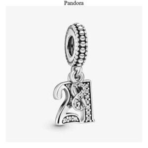 Pandora 21st Celebration Dangle Charm